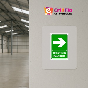 Indicator De securitate iesire in dreapta, Sticker autocolant - Img 3