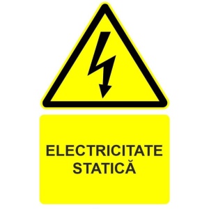 Indicator Electricitate statica indicator de avertizare, Sticker autocolant