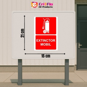 Indicator Extinctor mobil PSI autoadeziv sticker autocolantSticker autocolant - Img 2