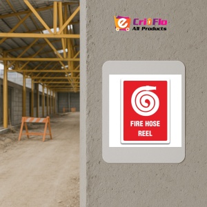 Indicator FIRE HOSE REEL SIGN, Sticker autocolant - Img 5