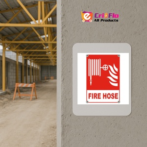 Indicator Fire Hose Signs, Sticker autocolant - Img 5