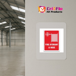 Indicator FIRE HYDRANT HOSE SIGN, Sticker autocolant - Img 3