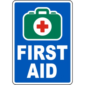 Indicator First Aid Signs, Sticker autocolant