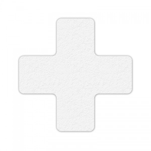 Indicator Forma + alb pentru pardoseala din depozite si hale, Sticker autocolant