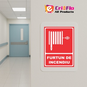 Indicator Furtun de incendiu, Sticker autocolant - Img 5