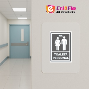 Indicator Gri toaleta personal, Sticker autocolant - Img 4