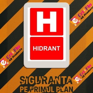 Indicator Hidrant PSI autoadeziv sticker autocolant 2, Sticker autocolant - Img 3