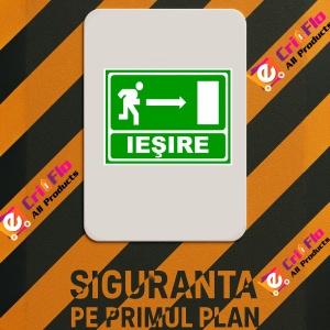 Indicator Iesire in dreapta, Sticker autocolant - Img 2