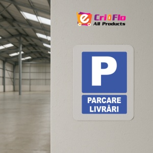 Indicator Indicator parcare livrari, Sticker autocolant - Img 4