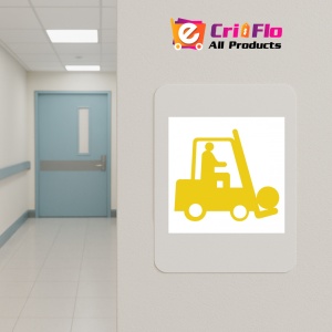Indicator Marcaje cu simbol pentru stivuitor, Sticker autocolant - Img 4