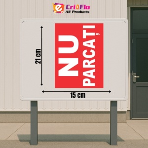 Indicator Ndicator nu parcarti, Sticker autocolant - Img 2