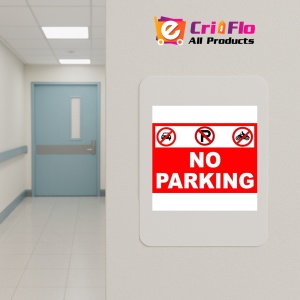 Indicator No Parking semn, Sticker autocolant - Img 4