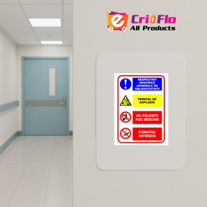 Indicator Panou de securitate, Sticker autocolant - Img 4