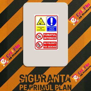 Indicator Panou respectarea masurilor generale de obligativitate, Sticker autocolant - Img 2