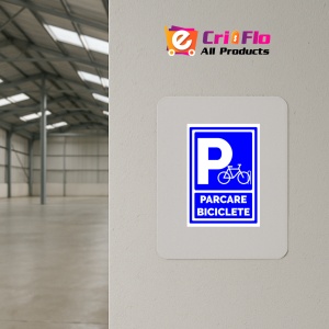 Indicator Parcare biciclete, Sticker autocolant - Img 3