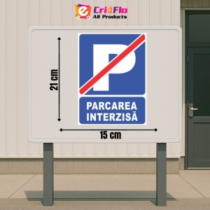 Indicator Parcare interzisa, Sticker autocolant - Img 2