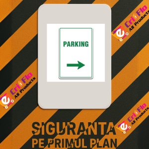 Indicator PARKING RIGHT SIGN, Sticker autocolant - Img 2