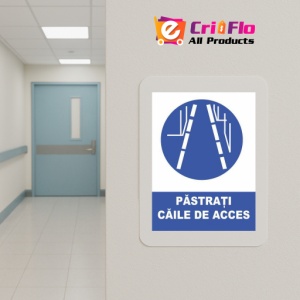 Indicator Pastrati caile de acces libere, Sticker autocolant - Img 5