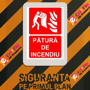 Indicator Patura de incendiu PSI autoadeziv sticker autocolantSticker autocolant - Img 3