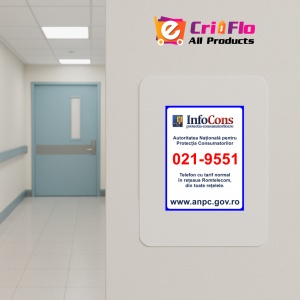 Indicator Pentru autoritatea nationala pentru protectia consumatorilor, Sticker autocolant - Img 4