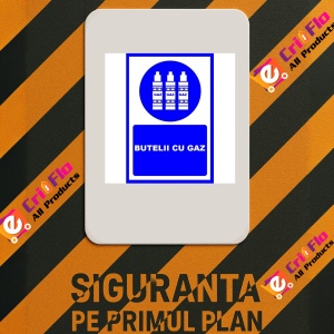 Indicator Pentru butelii cu gaz, Sticker autocolant - Img 2