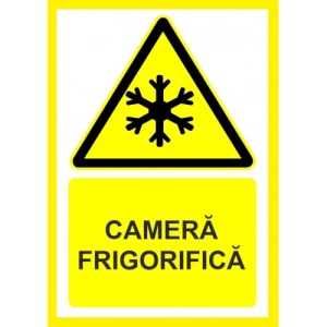 Indicator Pentru camera frigorifica, Sticker autocolant