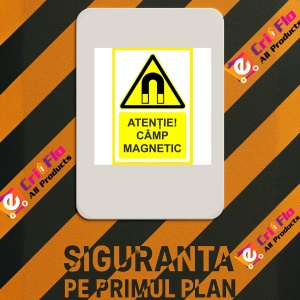 Indicator Pentru camp magnetic, Sticker autocolant - Img 2