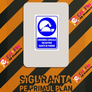 Indicator Pentru circular electric, Sticker autocolant - Img 2