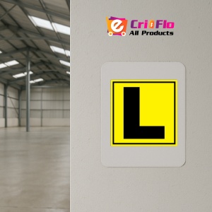 Indicator Pentru depozit litera L randul L si poarta L, Sticker autocolant - Img 3