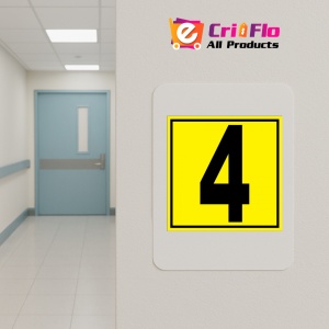 Indicator Pentru depozit numarul 4 randul 4 poarta 4, Sticker autocolant - Img 4