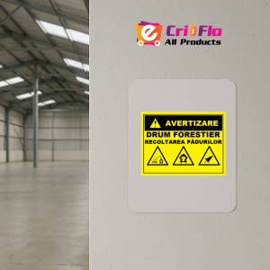Indicator Pentru drum forestier, Sticker autocolant - Img 3