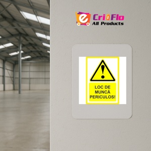 Indicator Pentru loc de munca periculos, Sticker autocolant - Img 3
