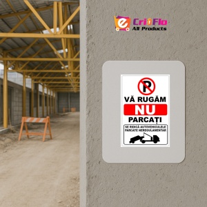Indicator Pentru masinile parcate neregulamentar, Sticker autocolant - Img 5