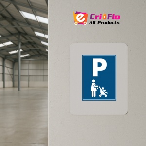 Indicator pentru parcare mama si copil, Sticker autocolant - Img 3