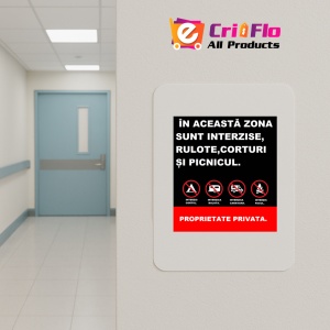 Indicator Pentru pasuni si paduri proprietati private, Sticker autocolant - Img 4