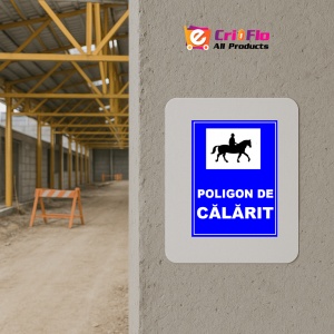 Indicator Pentru poligon de calarit, Sticker autocolant - Img 5