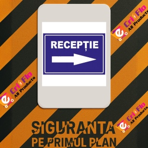 Indicator Pentru receptie la dreapta, Sticker autocolant - Img 2