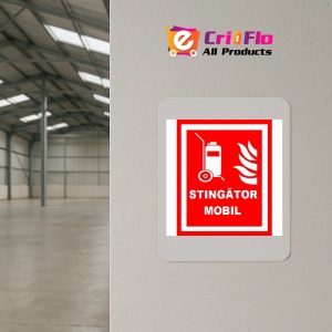 Indicator Pentru stingator mobil, Sticker autocolant - Img 3