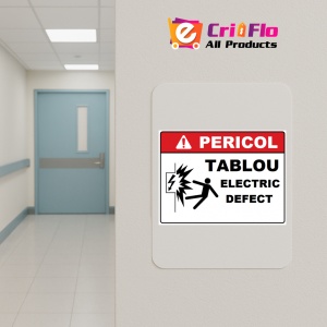 Indicator Pentru tablou electric defect, Sticker autocolant - Img 4