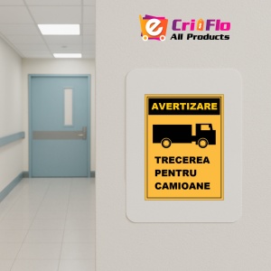 Indicator Pentru trecerea pentru camioane, Sticker autocolant - Img 4