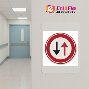 Indicator Prioritate fata de traficul din sens opus (2), Sticker autocolant - Img 4