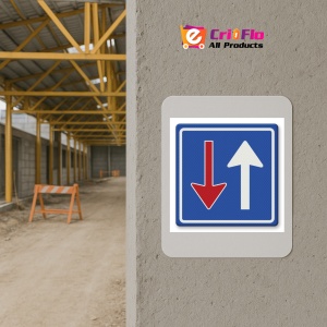 Indicator Prioritate fata de traficul din sens opus, Sticker autocolant - Img 5