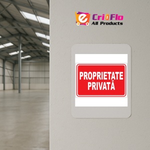 Indicator Proprietati private, Sticker autocolant - Img 3