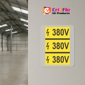 Indicator protectia muncii 30V, Sticker autocolant - Img 4