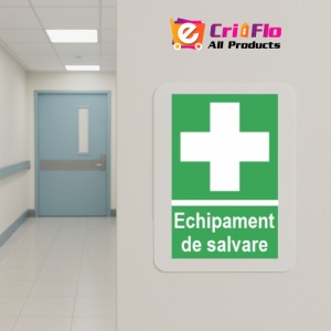 Indicator protectia muncii echipament de salvare, Sticker autocolant - Img 5