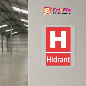 Indicator protectia muncii hidrant, Sticker autocolant - Img 4