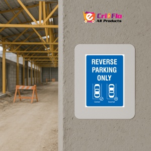 Indicator Reverse parking only v1, Sticker autocolant - Img 5