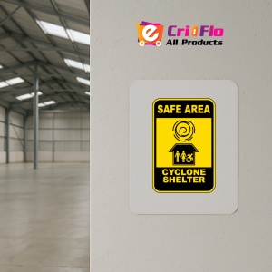 Indicator Safe Area Sign, Sticker autocolant - Img 3