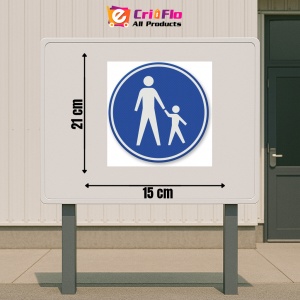 Indicator se circulatie pentru mama si copil, Sticker autocolant - Img 2