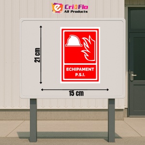 Indicator Semn pentru echipament PSI, Sticker autocolant - Img 2